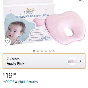 Hidetex Baby Pillow - Preventing Flat Head